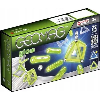 ostatní stavebnice Geomag 334 Panely Magnetické Stavebnice svítí, 22 ks.
