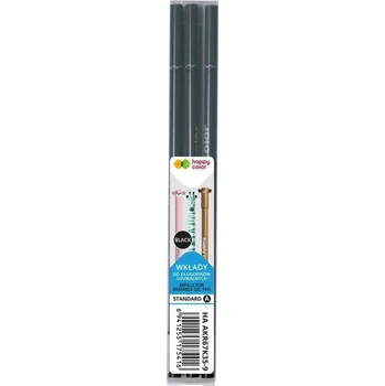 Set školních potřeb Wkład do długopisu usuwalnego 3szt HAPPY COLOR (pl, 2000, GDD)