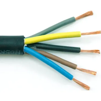 elektrický kabel Prysmian H05RR-F 10.048.937 5 x 2,5 mm2 metráž