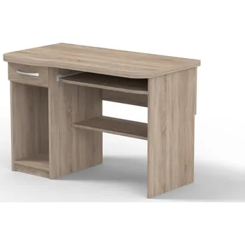 Psací stůl PC stůl 110×60 FRED C006 buk, dub sonoma, hnědý