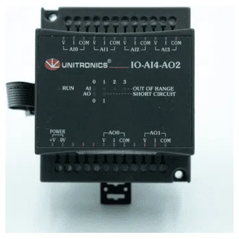 Jistič UNITRONICS Modul IO-AI4-AO2 U-IO-AI4-AO2
