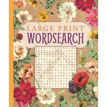 Large Print Wordsearch - Saunders, Eric [EN] (2024, Brožovaná, Arcturus Publishing Ltd)