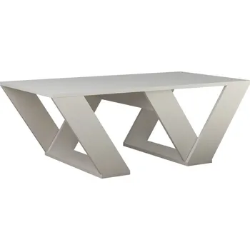 Konferenční stolek Konferenční stolek CANNES, bílá + vyzvednutí ZDARMA