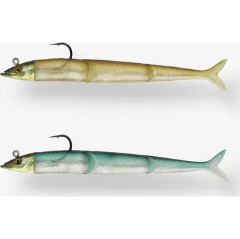 Umělá nástraha CAPERLAN Sada měkkých nástrah slug Slugeelo 160 Ayu/modrá