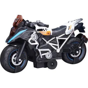 autíčko Wiky Vehicles Motorka šroubovací s efekty bílá 20 cm