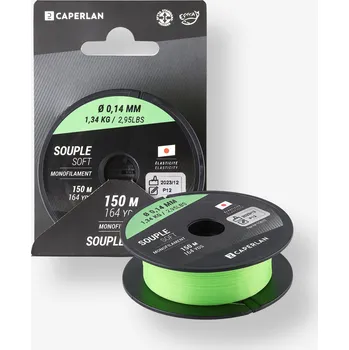 CAPERLAN Rybářský vlasec Soft fluo 150 m 14/100
