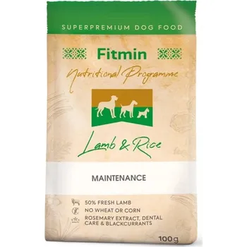 Krmivo pro psa Vzorek granulí Fitmin Medium Maxi Lamb & Rice pro psy 100 g