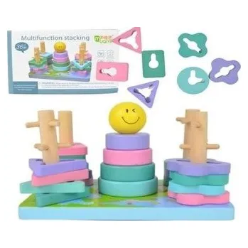 Dřevěná hračka Drewniana układanka (pl, 2000, Maksik)