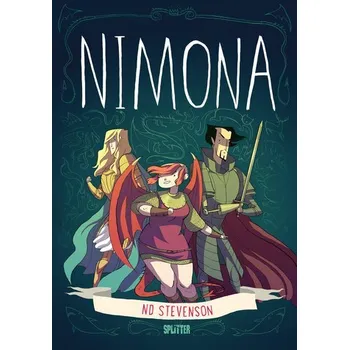 Komiks pro dospělé Nimona - Tom Stevenson [DE] (2024, Brožovaná / brožovaná, Splitter Verlag)