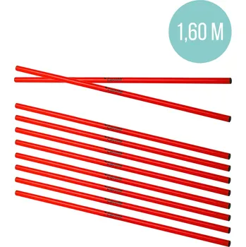 Univerzální sportovní branka Tréninková překážka Cawila Training Pole L 1,60m d25mm 1000699607-rot Velikost OS