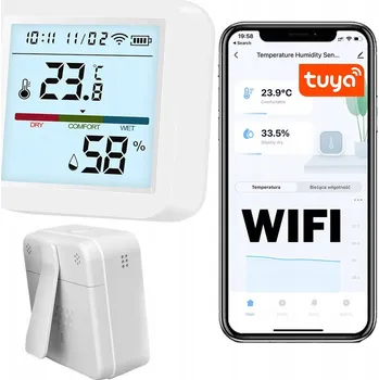 Senzor teploty a vlhkosti Sone Tuya Smart WiFi LCD