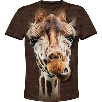 tricko mlada zirafa 3d velikost: 6XL - šířka 70 cm, délka 79 cm