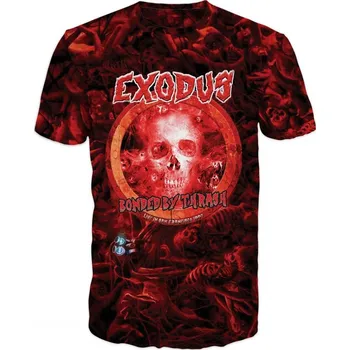 Pánské tričko metalove tricko Exodus velikost: 6XL - šířka 70 cm, délka 79 cm