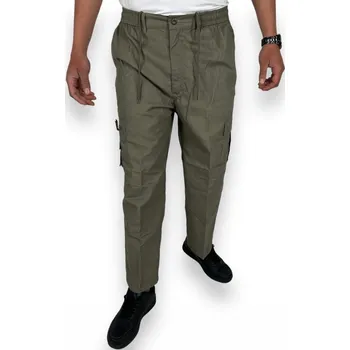 Pánské kalhoty Sezon Pánské zateplené kalhoty TEODOR Černá 5XL