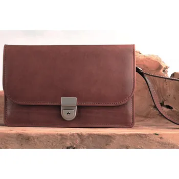 Pánská aktovka Pánská kožená etue 4031 hnědá, 3KBH