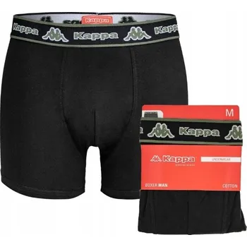 Pánské spodní prádlo KAPPA pánské boxerky bavlna vel. L černé