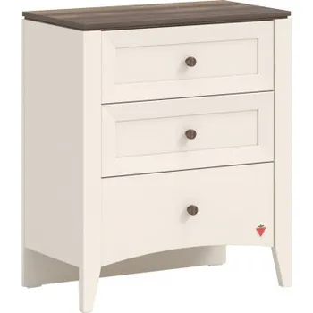 Komoda Šuplíková komoda Meryn - béžová, dub