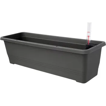 Truhlík Truhlík BERGAMOT samozavlažovací plastový Barva: Antracit, Šířka: 60 cm