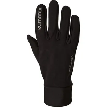 Rukavice Unisex prstové rukavice KLIMATEX Veni1 černé Velikost: M