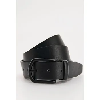 Opasek Pásek z napodobeniny kůže - S - House - černá - 180EH-99X