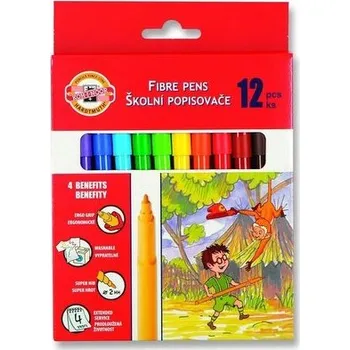 Set školních potřeb Flamastry 12 kolorów (pl, 2000, Koh-I-Noor)