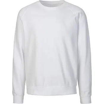 Pánská mikina Tiger Cotton by Neutral Unisex organická mikina Tiger přes hlavu bez kapuce 300 g/m Barva: Bílá, Velikost: S NET63001