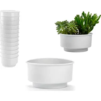 Květináč květináč d20x10,5 BÍLÝ