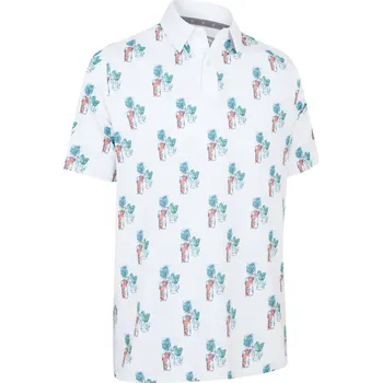 Callaway 19th Hole pánské polo, bílé pánské, M