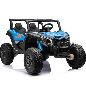 Dětské vozidlo KidVolt Buggy UTV X3 XXL | 4x200W | 24V 7Ah | modrá EVA kola | odpružení | 800W