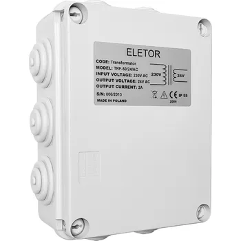 Pohon brány Eletor Trf-50/24/Ac Napájecí zdroj pro pohon, 24V AC