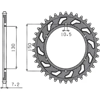 Řetězová sada pro motocykl SUNSTAR rozeta 300 44 YAMAHA TDM 900 02-13, HONDA XL 600V TRANSALP 91-99 (JTR300.44) (řetěz 525) (30044JT) (SUNSTAR rozeta 300 44 YAMAHA TDM 900 02-13, HONDA XL 600V TRANSALP 91-99 (JTR300.44) (řetěz 525) (30044JT))