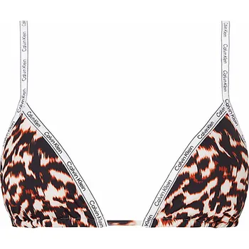Dámské plavky Core Logo Tape Triangle-RP Print KW0KW01791-0HE - Calvin Klein S