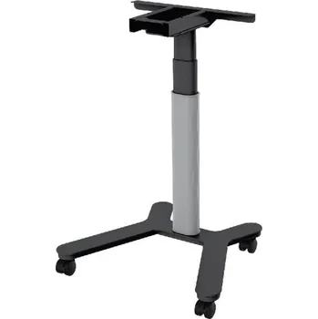 Psací stůl DESKTHERAPY DeskTheapy C1+ výškově nastavitelný stůl pro malé prostory Barva: černá elektrická podnož s jedním sloupkem