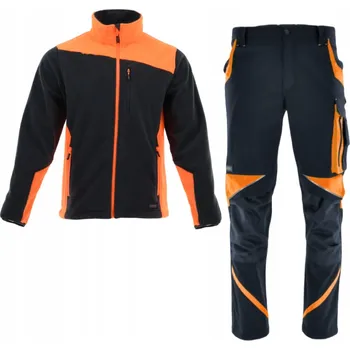 Pracovní obuv PRACOVNÍ ODĚV ELASTICKÝ BOZP SOUPRAVA kalhoty + MIKINA fleecová NEOFLEX 48