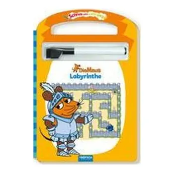 První čtění Trötsch Die Maus Schreib und wisch weg Pappenbuch Labyrinthe - Trötsch Verlag [DE] (2021, Formát desky, Trötsch Verlag GmbH)