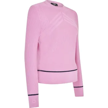 Callaway Chev Sweater with Tipping dámský svetr, růžový dámské, XL