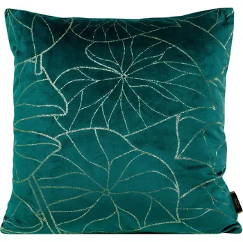 Polštář Polštář SIMONA tyrkysová 45x45 cm Mybesthome Varianta: Povlak na polštář s výplní, 45x45 cm