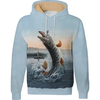 Pánská mikina luxusni_unisex_mikina_rybarska_stika_skok Pánské luxusní mikiny: 7XL