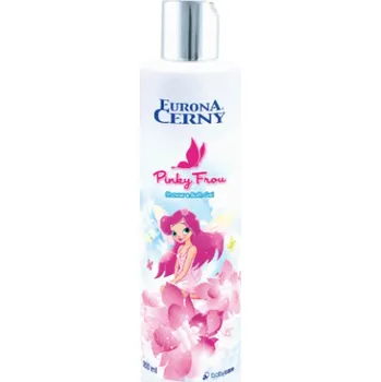 Sprchový gel Eurona Hydratační sprchový a koupelový gel pro malé slečny Pinky Frou 250 ml (Vyživuje, zvláčňuje a hydratuje dětskou pokožku)