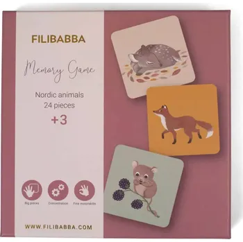 FILIBABBA pexeso Severská zvířátka