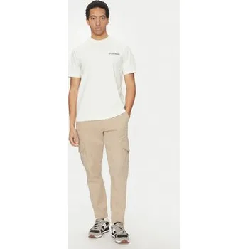 Pánské tričko Napapijri T-Shirt S-Sovana NP0A4IE4 Bílá Regular Fit M