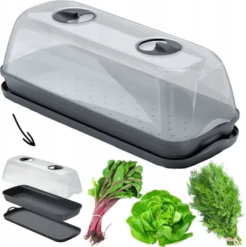 Skleník Mini Domácí skleník na balkon, pařeniště pro sazenice a bylinkový záhon