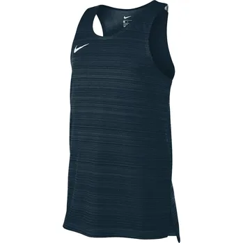 Pánské tílko Tílko Nike Youth Stock Dry Miler Singlet nt0302-451 Velikost XS