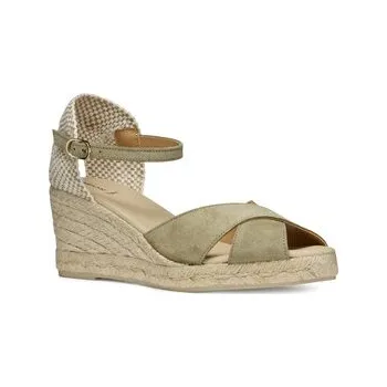 Dámské tenisky Geox Espadrilky D Gelsa Low D45NGA 00022 C3704 Khaki 41