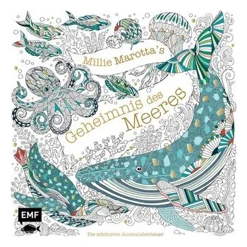 Encyklopedie Millie Marotta's Geheimnis des Meeres - Die schönsten Ausmalabenteuer - Marotta Millie