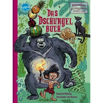 První čtění Das Dschungelbuch - Rudyard Kipling [DE] (2023, Firma, Arena Verlag GmbH)