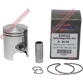 VERTEX píst MINARELLI 50 SKUTERY APRILIA,BETA,MBK,YAMAHA 40,50 MM…