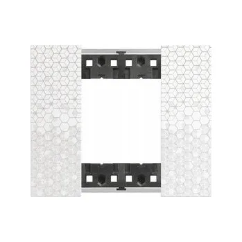 Elektrická zásuvka Living Now - Rámeček 2M PIXEL Bticino KA4802MW