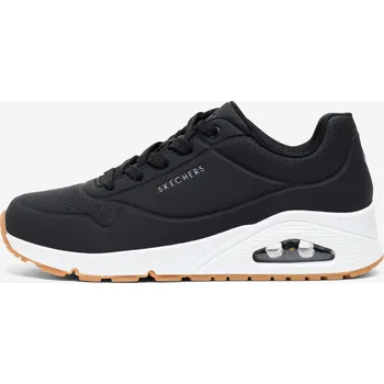 Pánská obuv SKECHERS Boty Uno Stand On Air Noir 42 BÍLÁ|ČERNÁ