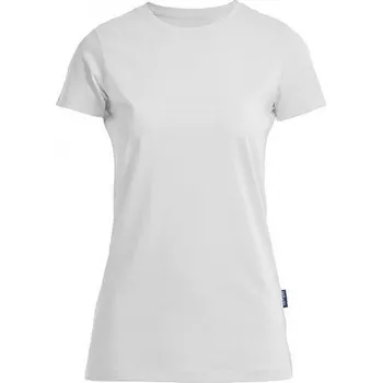 Dámské tričko HRM Luxusní dámské tričko z česané organické bavlny 160 g/m Barva: Bílá, Velikost: 4XL HRM201